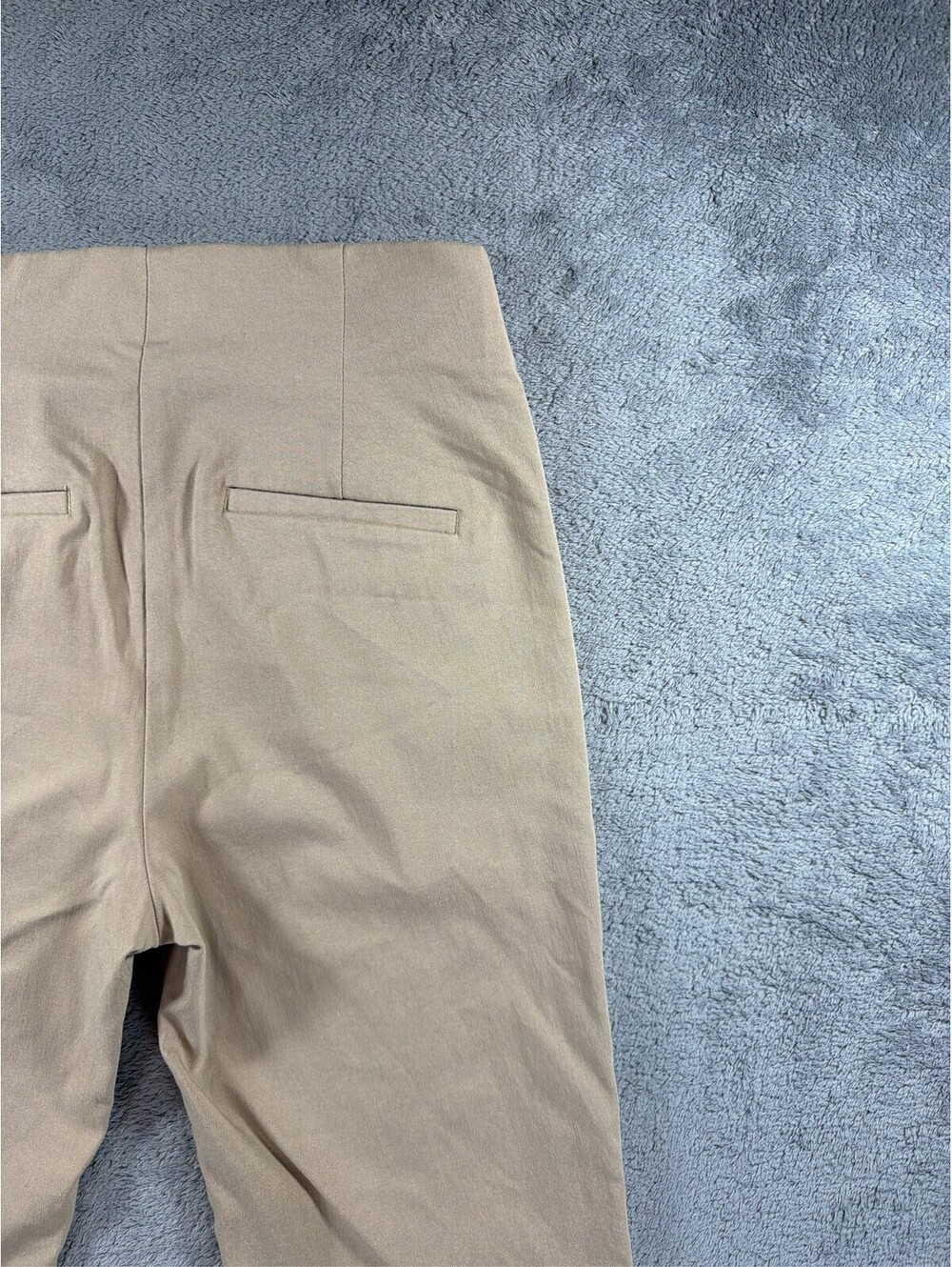 White House Black Market Women's Beige Dress Pants Size 4R - Picture 13 of 15